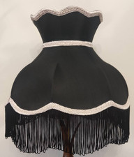 Black Victorian Style Crowned