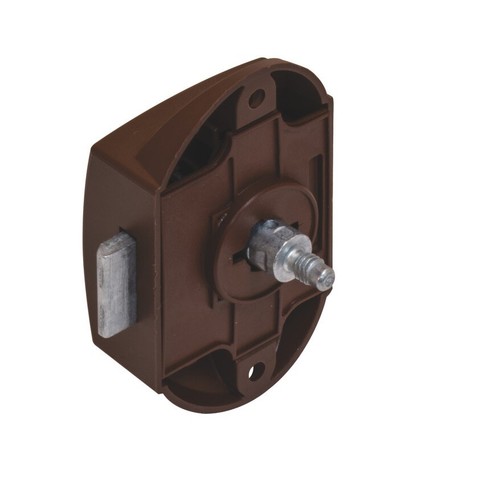 Push button lock - push, with