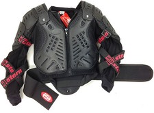 STERN MOTOCROSS ENDURO MX BODY ARMOUR BIONIC PROTECTION SUIT JACKET BLACK NEW