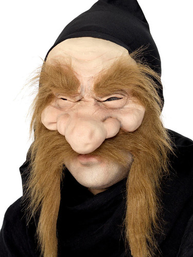 Gold digger mask old man - gold,