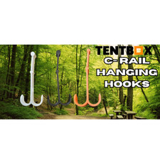 Tentbox C Rail hooks, Hangers, Awing, Tentbox hooks, Tentbox accessories