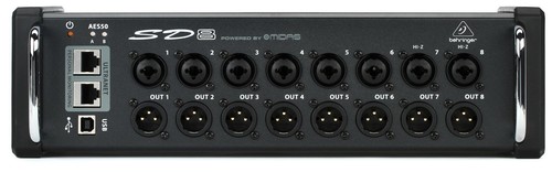 Behringer sd8 channel stage - behringer,