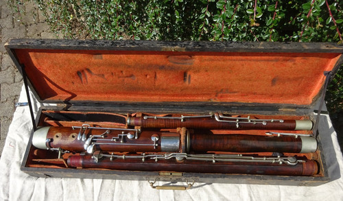 Vintage bassoon approx - vintage, 134cm