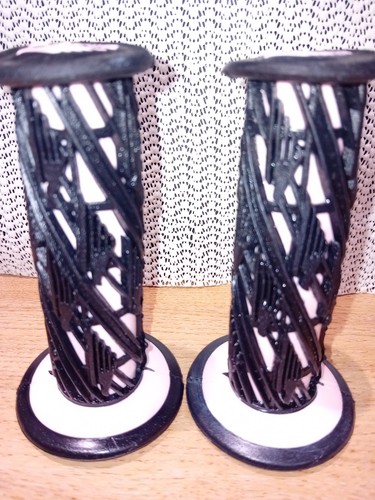 Black peregrine grips old - black,