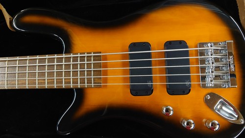 String bass guitar left - -,