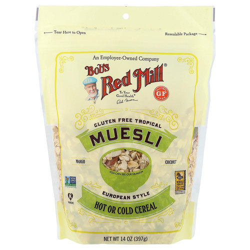 Bob red mill muesli gluten - red,