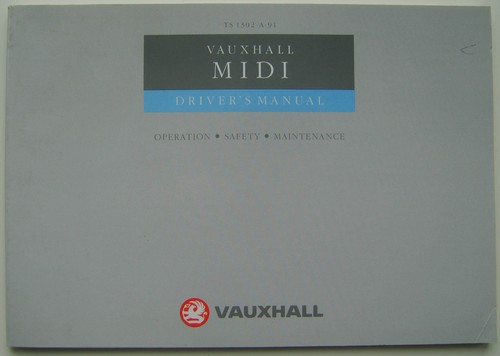 Vauxhall midi van - wagon, 4x2