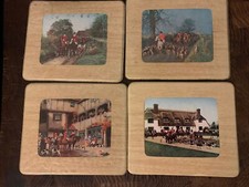 Vintage Table Mats  Hunting