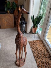 Handmade Wooden Giraffe