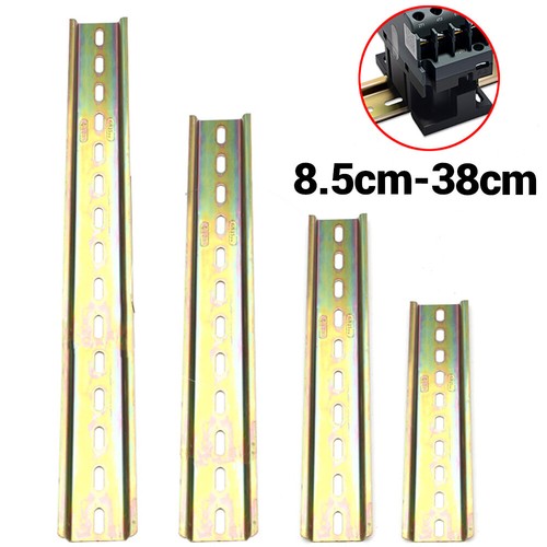 Din rail 35mm top - 35mm, slotted