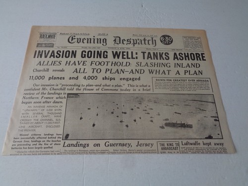 Ww2 wartime newspaper - wartime,