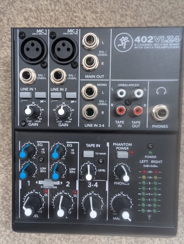 Mackie 402vlz4 channel - 402vlz4, 4-channel