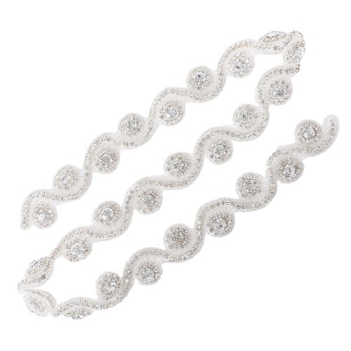 Rhinestone bridal sash - bridal, wedding