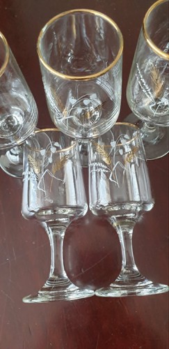 Vintage drinking glasses - 5,