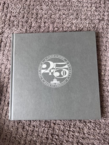 Lange söhne notebook - lange, &