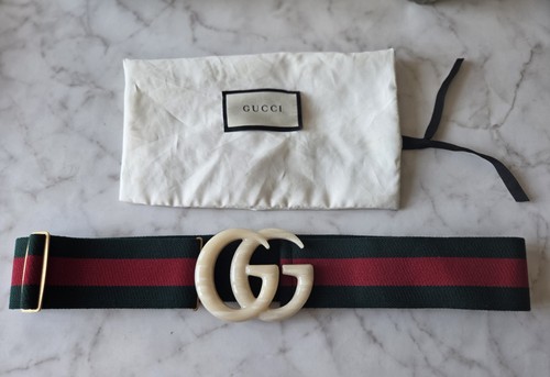 Gucci plexiglass marble effect