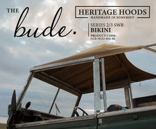 Bikini Hood in Sand Canvas - Land Rover Series 2/3 88" / 109"