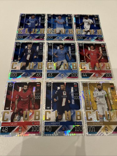 Match attax 100 - attax, club