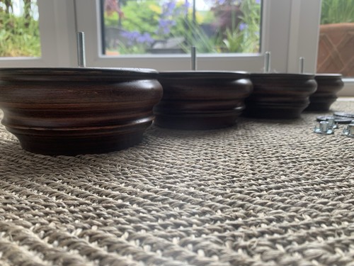 Set quality wooden sofa - of,