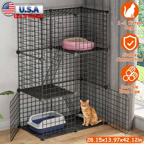 Cat cage indoor - cat,