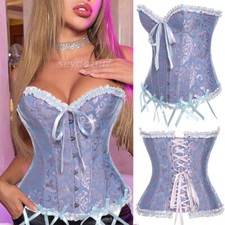 Women Burlesque Basque Top