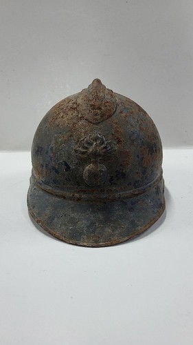 Ancient french helmet shell - french,