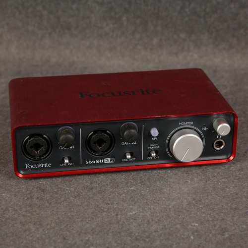 Focusrite scarlett 2i2 2nd - focusrite,
