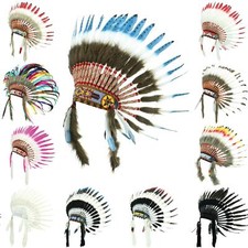 Indian Chief Headdress Native
