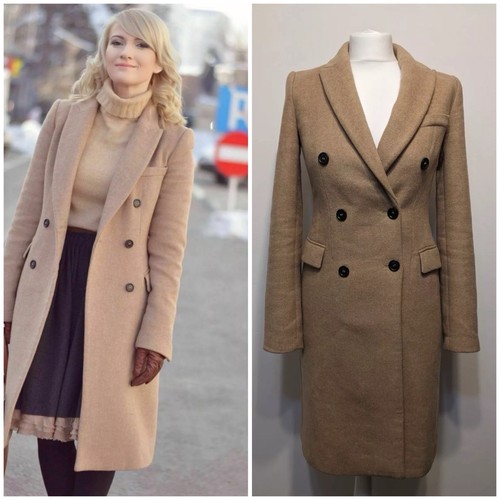 Zara camel wool blend - zara,