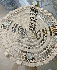 VINTAGE BEIGE COTTON HAND