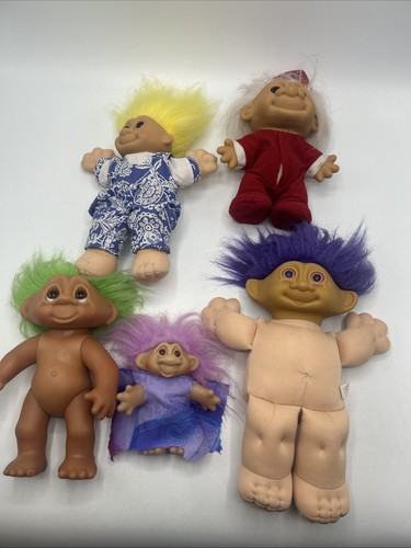 Vintage bundle 5 trolls - vintage,