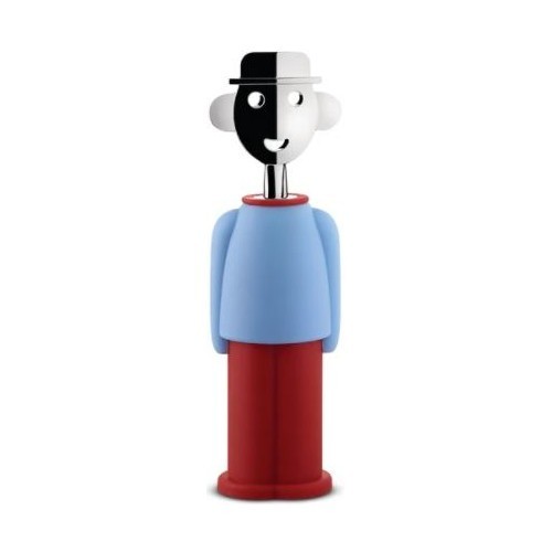 Alessi sandro corkscrew blue - alessi,
