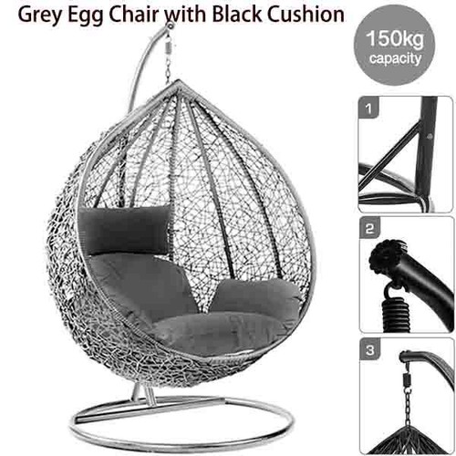 Rattan swing hanging egg - swing, chair