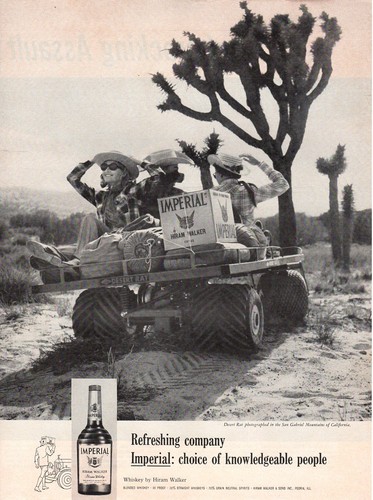 Vintage advertising print