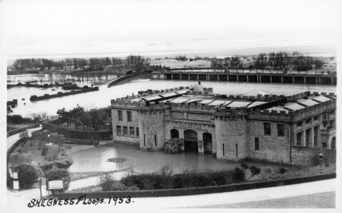 Skegness floods 1953 suncastle - 1953,