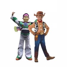 ✨Kids Boys Toy Story Woody Costume Cowboy Cosplay Fancy Dress Outfit Accessories
