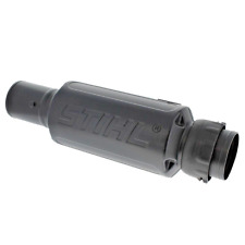 GENUINE STIHL BG86C SH86C LEAF BLOWER SILENCER TUBE WITH COUPLING 4241-780-8200
