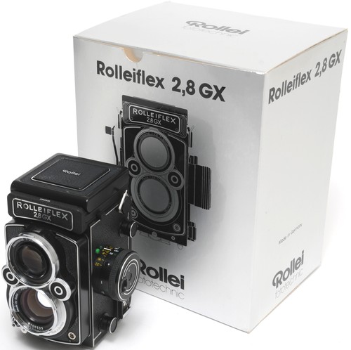 Rollei rolleiflex gx black - rolleiflex,