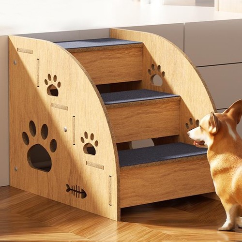 Steps pet ramp wooden - 3,