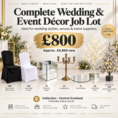 Complete wedding event - &,