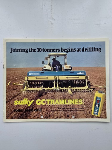 Sulky tramlines roller - roller, seed