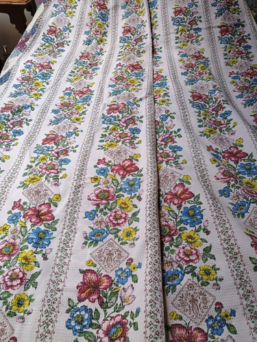 Vintage curtains circa 1940s - vintage,