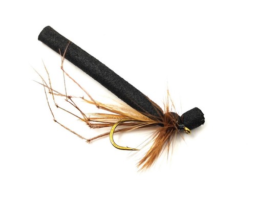 Foam daddy flies black brown - 3,
