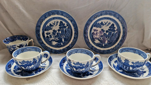 Vintage wedgwood blue willow - wedgwood,