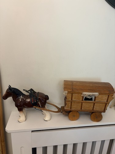 Vintage wooden gypsy - wooden,