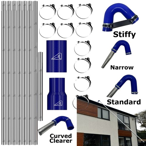 Gutter vacuum pole kit - vacuum,