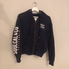 Soul Cal California Navy Hoody Mens Size Medium