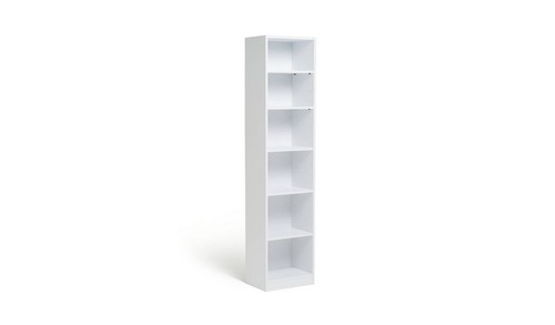 Maine narrow bookcase white - maine,