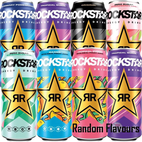 Rockstar energy drink - rockstar, mixed