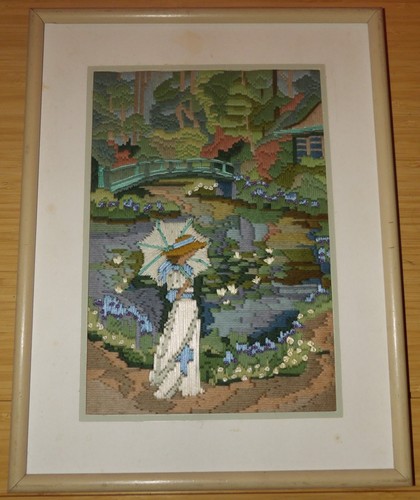 Vintage anchor japanese garden - anchor,